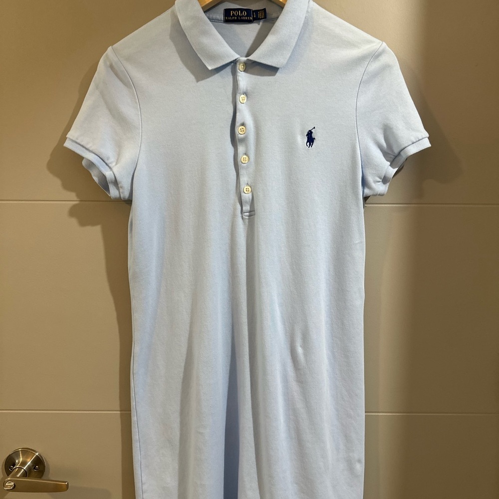 Polo by Ralph Lauren Sky Blue Polo Dress